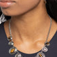 Textured Trailblazer - Brown - Paparazzi Necklace Image