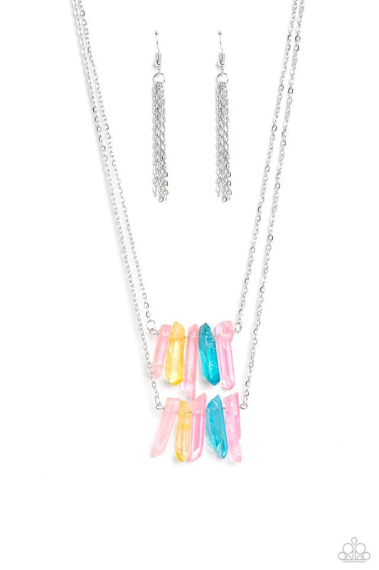 Crystal Catwalk - Multi - Paparazzi Necklace Image