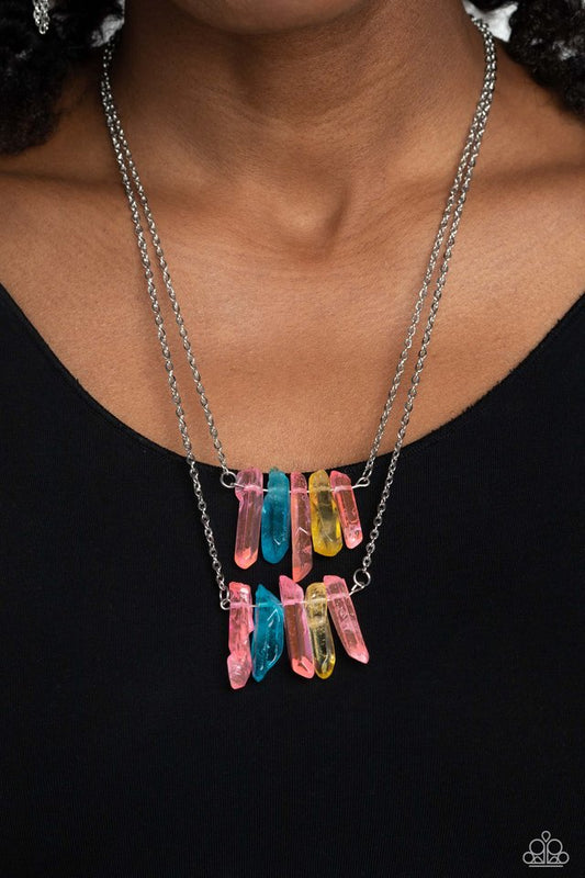 Crystal Catwalk - Multi - Paparazzi Necklace Image