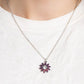 Daisy Diva - Purple - Paparazzi Necklace Image