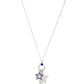 Starry Statutes - Blue - Paparazzi Necklace Image