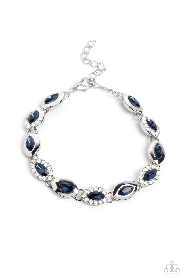 Paparazzi Bracelet ~ Some Serious Sparkle - Blue – Paparazzi Jewelry ...