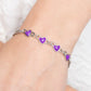 Smitten Sweethearts - Purple - Paparazzi Bracelet Image