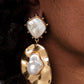 Rippling Rhapsody - Gold - Paparazzi Earring Image