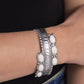 A League of Their STONE - White - Paparazzi Bracelet Image