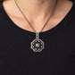 Bewitching Brilliance - Brass - Paparazzi Necklace Image