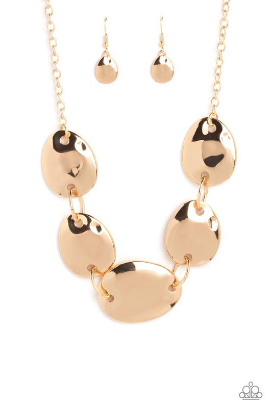 That RING You Do - Gold - Paparazzi Necklace Image