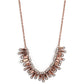 Sunburst Season - Copper - Paparazzi Necklace Image