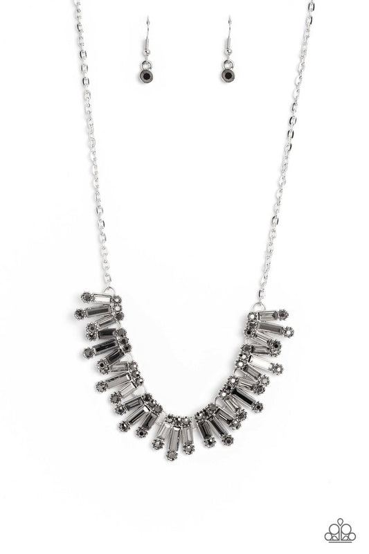 Sunburst Season - Silver - Paparazzi Necklace Image