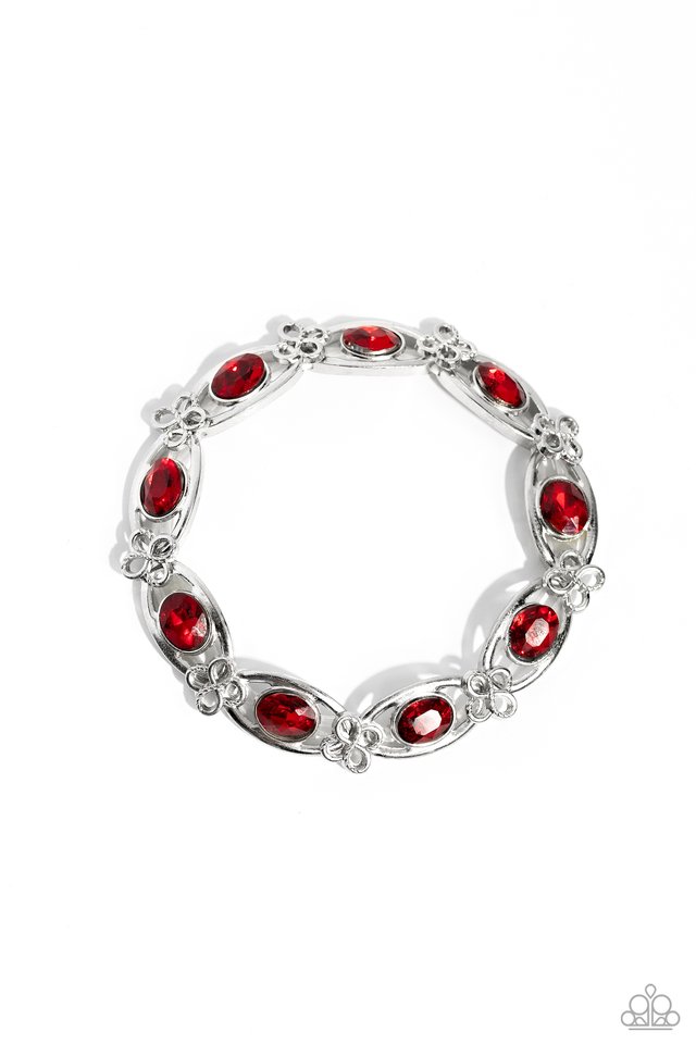 Infinite Impression - Red - Paparazzi Bracelet Image