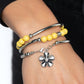 Off the WRAP - Yellow - Paparazzi Bracelet Image