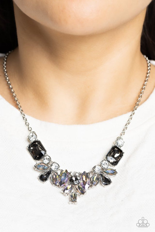 Prima Donna Dazzle - Silver - Paparazzi Necklace Image