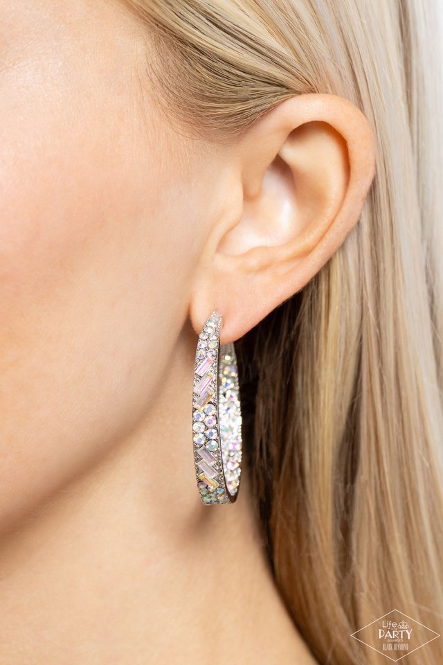 Paparazzi Earring ~ Glitzy By Association Multi Paparazzi Jewelry