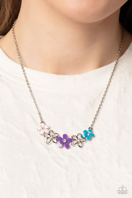 WILDFLOWER About You - Purple - Paparazzi Necklace Image