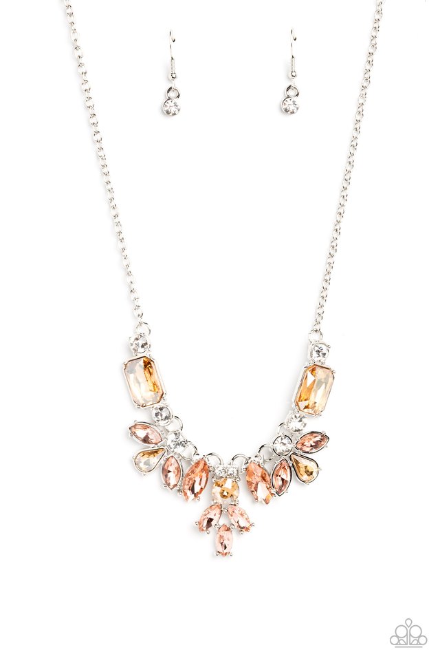 Prima Donna Dazzle - Brown - Paparazzi Necklace Image