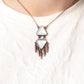 Under the FRINGE - Copper - Paparazzi Necklace Image