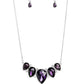 Regally Refined - Purple - Paparazzi Necklace Image