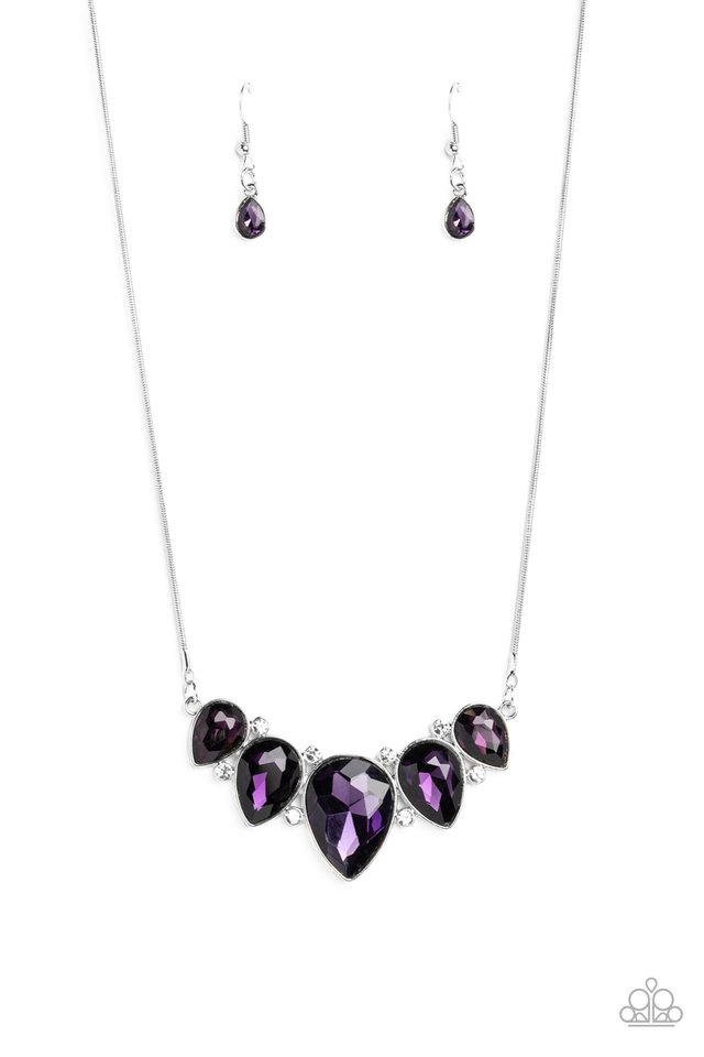 Regally Refined - Purple - Paparazzi Necklace Image