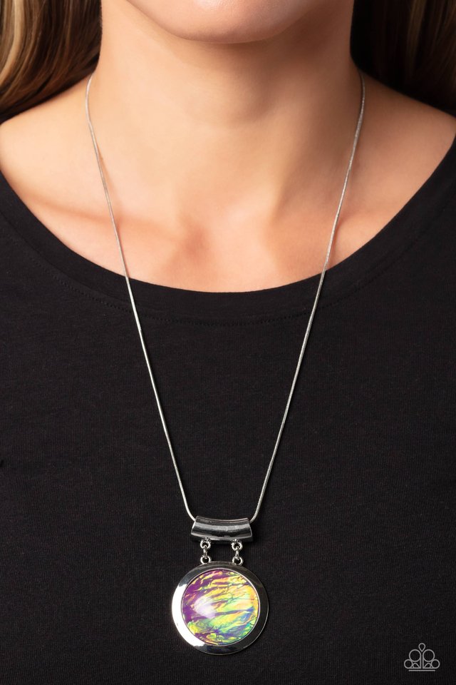 Starlight Starbright - Purple - Paparazzi Necklace Image