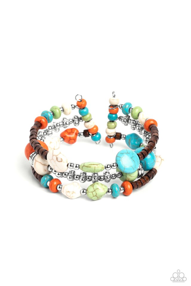 Operation Outdoors - Multi - Paparazzi Bracelet Image
