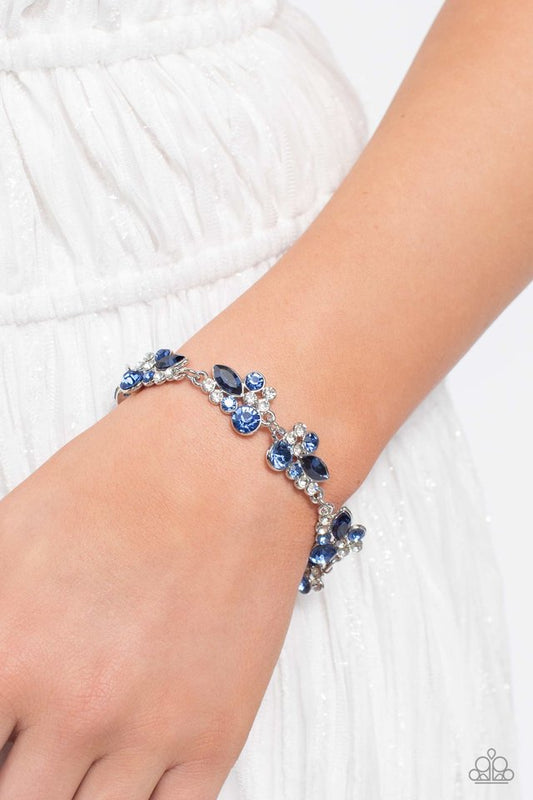 Poolside Perfection - Blue - Paparazzi Bracelet Image
