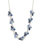 Swimming in Sparkles - Blue - Paparazzi Necklace Image