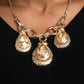 Built Beacon - Gold - Paparazzi Necklace Image
