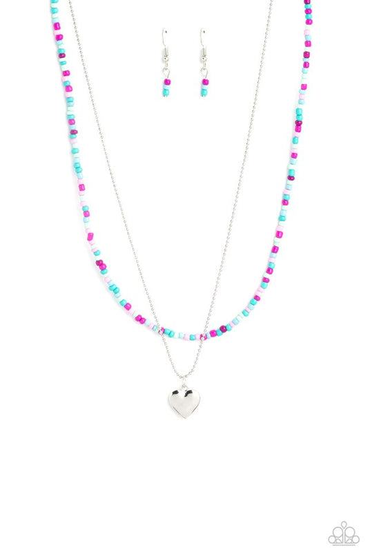 Candy Store - Blue - Paparazzi Necklace Image