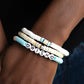 Matriarchal Melody - Blue - Paparazzi Bracelet Image