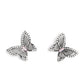 Paparazzi Earring ~ Wispy Wings - Pink