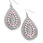 Spirited Socialite - Pink - Paparazzi Earring Image