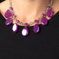 Maldives Mural - Purple - Paparazzi Necklace Image