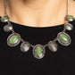 Textured Trailblazer - Green - Paparazzi Necklace Image