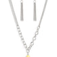 Dazzling Dahlia - Yellow - Paparazzi Necklace Image