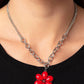 Dazzling Dahlia - Red - Paparazzi Necklace Image