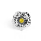 BLOOM BLOOM Pow - Yellow - Paparazzi Ring Image