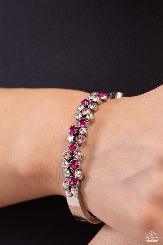 Big City Bling - Pink - Paparazzi Bracelet Image