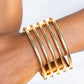 Wayward Warrior - Gold - Paparazzi Bracelet Image