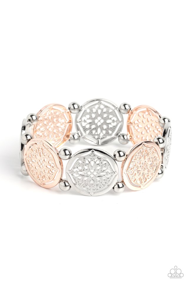 Filigree Fanfare - Multi - Paparazzi Bracelet Image