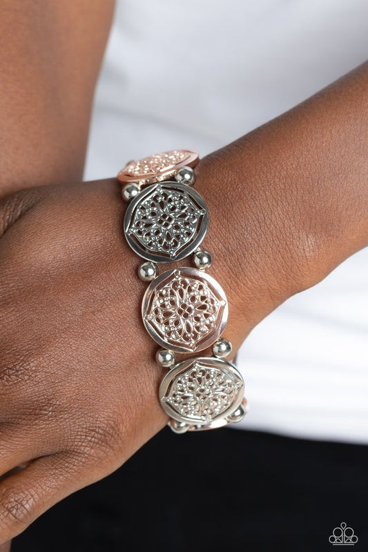 Filigree Fanfare - Multi - Paparazzi Bracelet Image