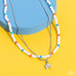 Starry Serendipity - White - Paparazzi Necklace Image