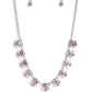 Tabloid Treasure - Purple - Paparazzi Necklace Image