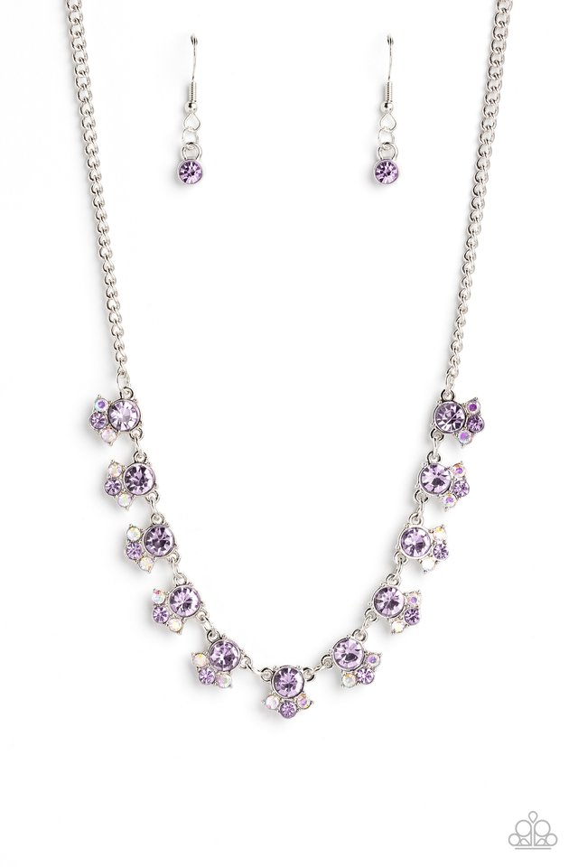 Tabloid Treasure - Purple - Paparazzi Necklace Image