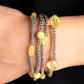 Geometric Guru - Yellow - Paparazzi Bracelet Image