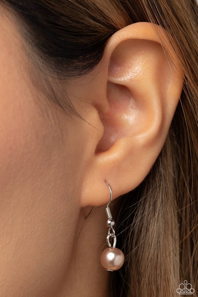 Upper Class - Brown - Paparazzi Necklace Image