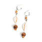 Coastal Cowabunga - Brown - Paparazzi Earring Image