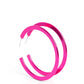 Pop HOOP - Pink - Paparazzi Earring Image