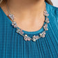 Swimming in Sparkles - Multi - Paparazzi Necklace Image