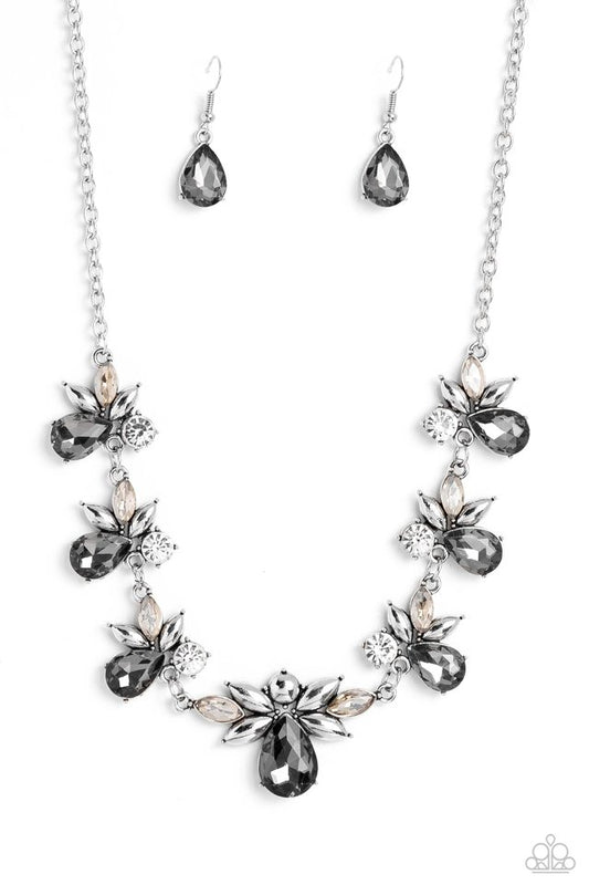 Explosive Effulgence - Silver - Paparazzi Necklace Image