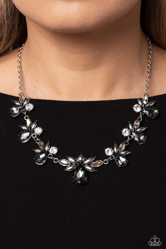 Explosive Effulgence - Silver - Paparazzi Necklace Image